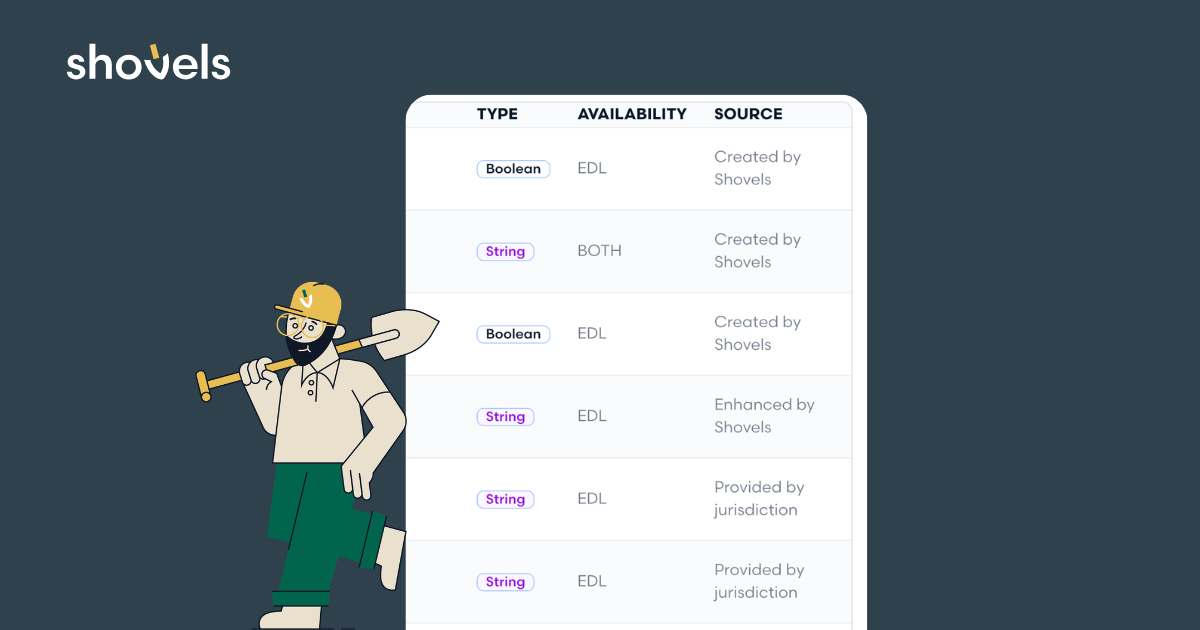 <p>Where Does Shovels Data Come From? Meet the Source Column</p>