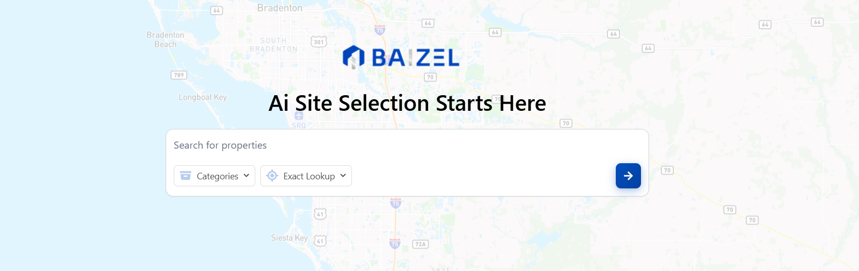 BAIZEL search interface
