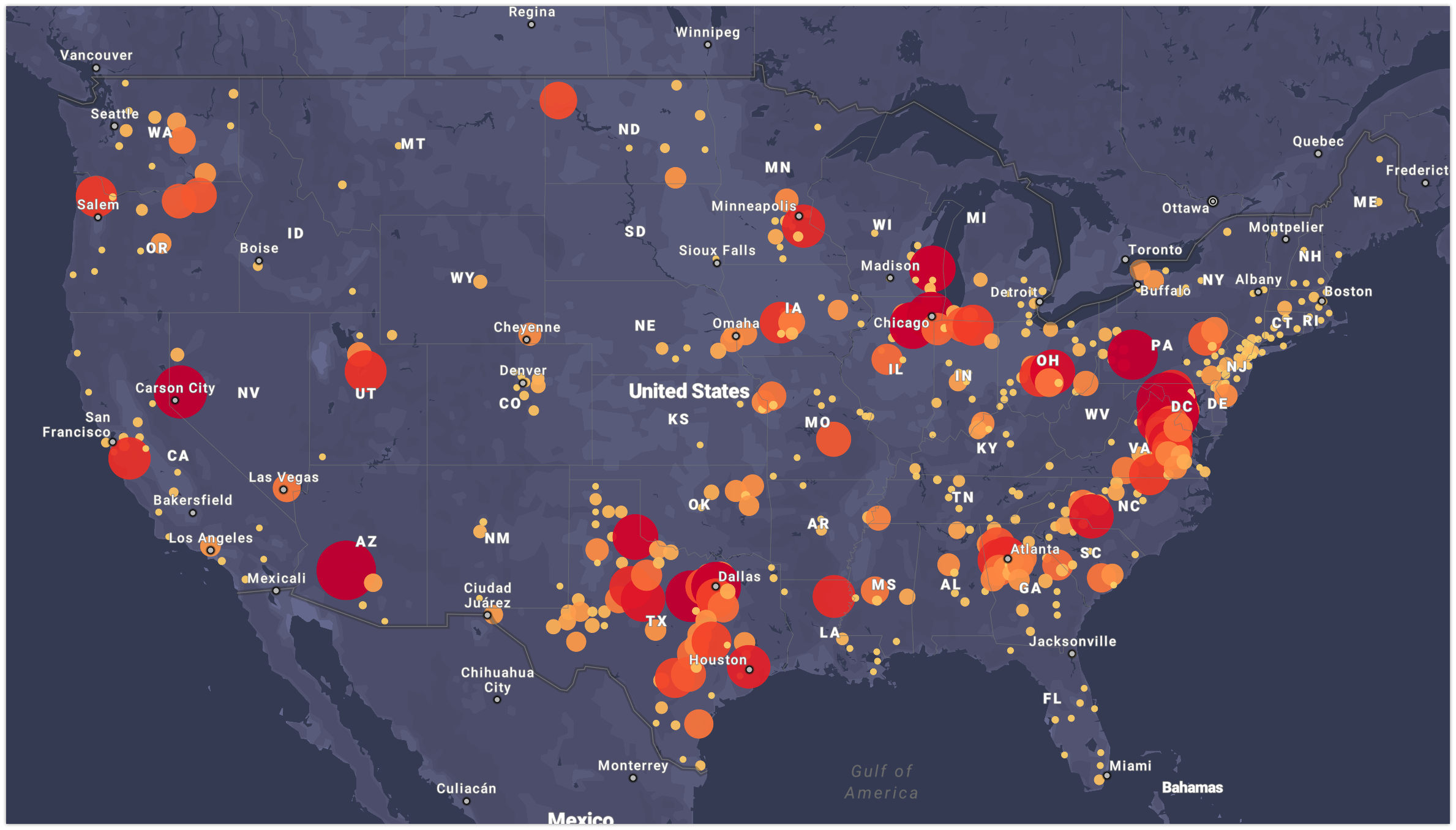 2025 Q3 Data Center Map