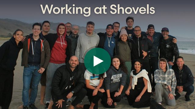 Working at Shovels video