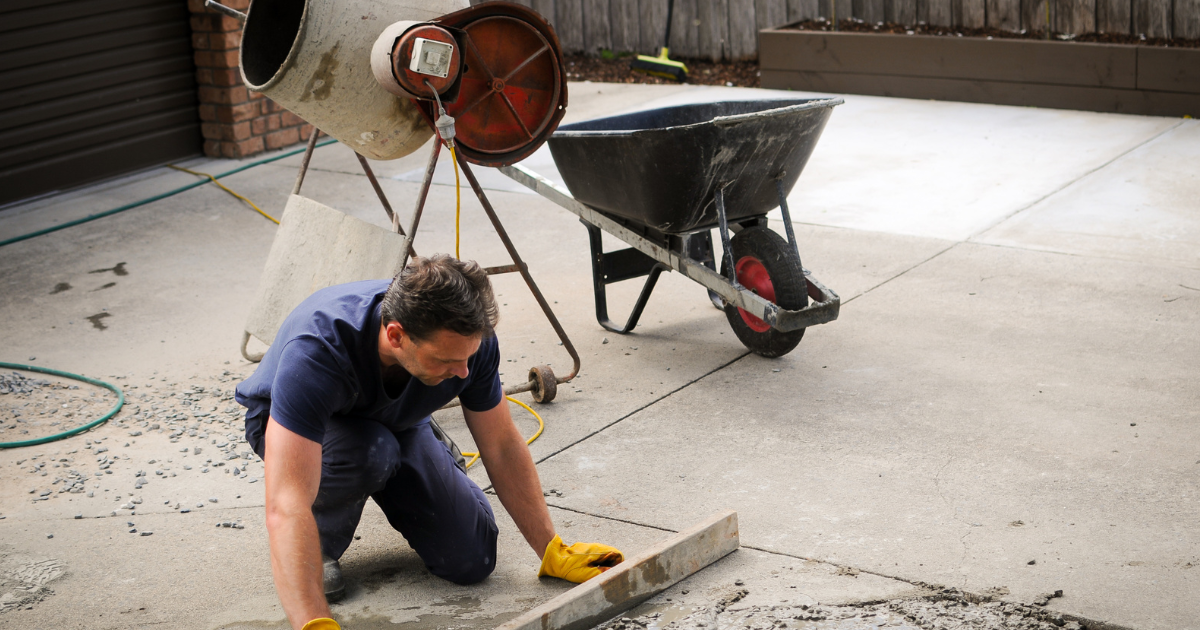 Replacing a driveway apron often requires a ROW permit.
