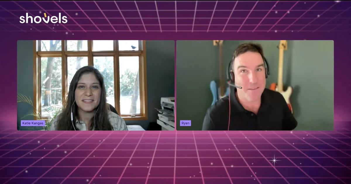 Shovels' CEO joins Katie Kangas on Flying Solo at DATM 2026 to talk permit data, AI agents, and why taste matters