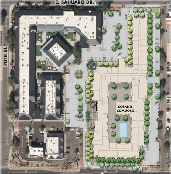 Cosanti Commons Proposed Site Plan