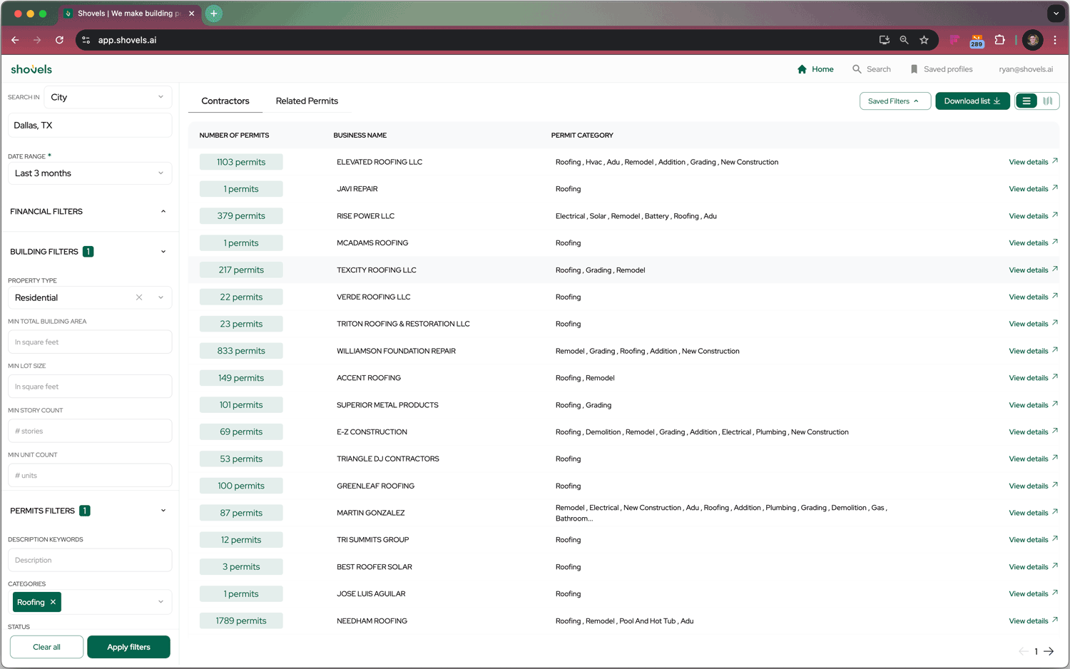 App screenshot